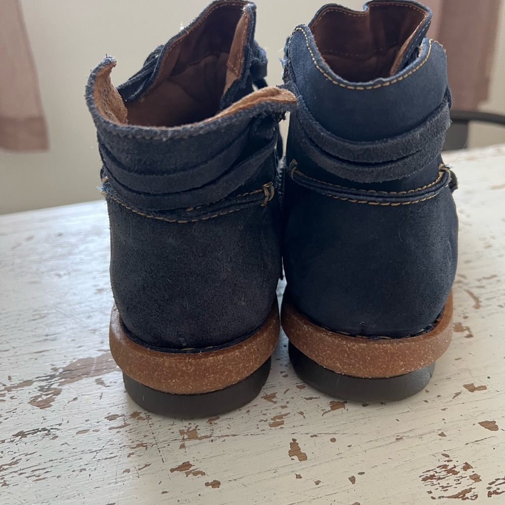 Born Dark Blue Ankle Boots - Picture 4 of 5